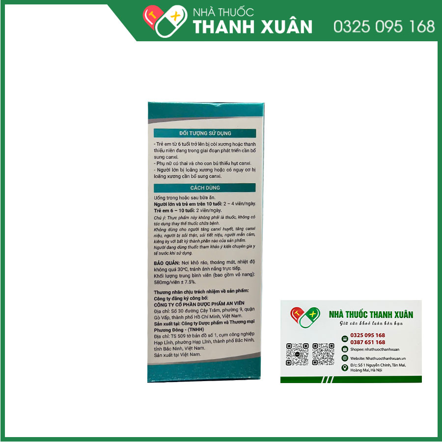 Viên uống Avisure Hi-Cal  bổ sung canxi và các vitamin